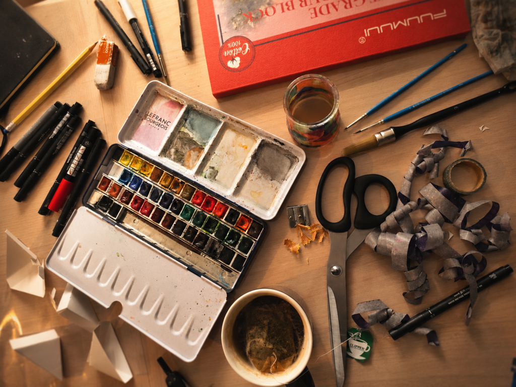 Watercolour palette
